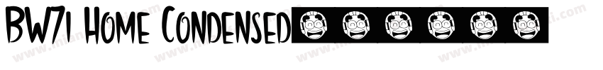BW7i Home Condensed字体转换